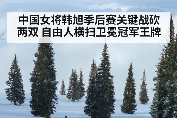 中国女将韩旭季后赛关键战砍两双 自由人横扫卫冕冠军王牌